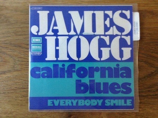 single james hogg, Cd's en Dvd's, Vinyl Singles, Rock en Metal, Beschermende buitenhoes, Fotohoes, Originele persing, 7 inch, Ophalen of Verzenden