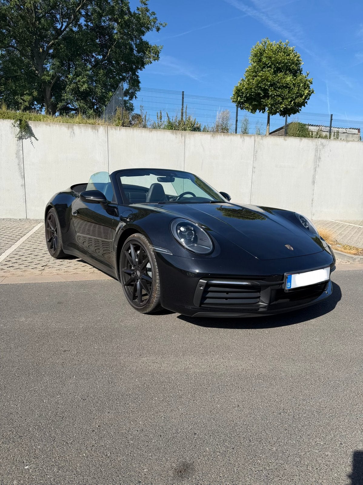 Carrera 992 cabrio*porsche approved garanty*, Auto's, Automaat, Achterwielaandrijving, Zwart, Cabriolet