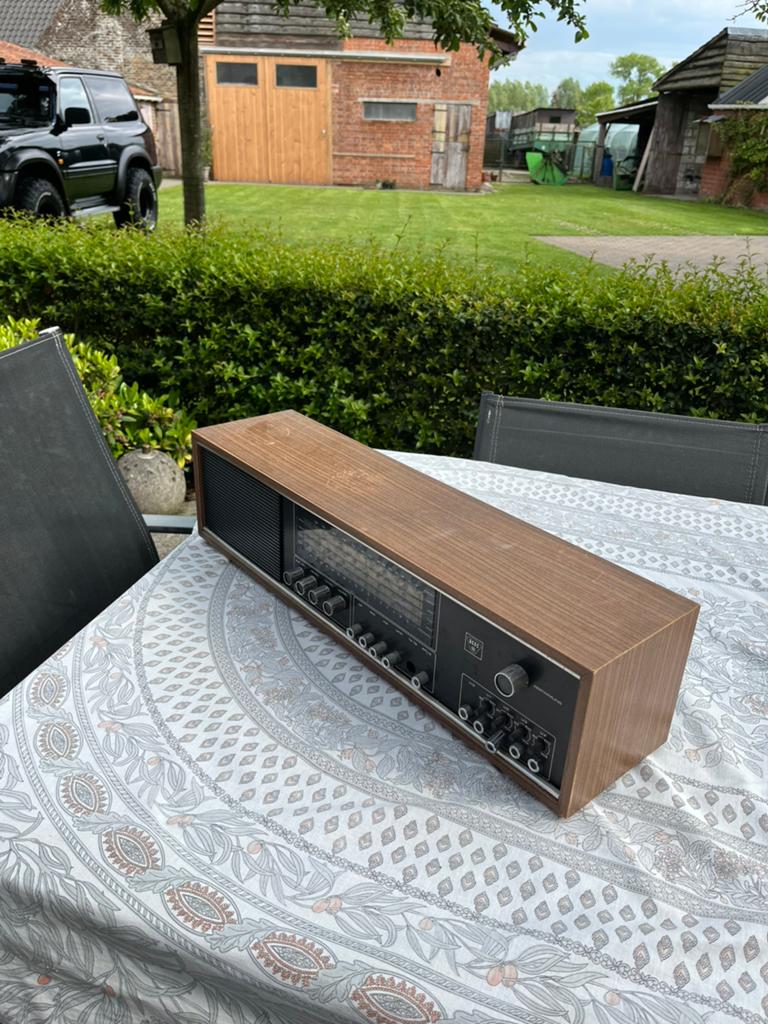 Oude radio, Audio, Tv en Foto, Ophalen, Zo goed als nieuw, Radio
