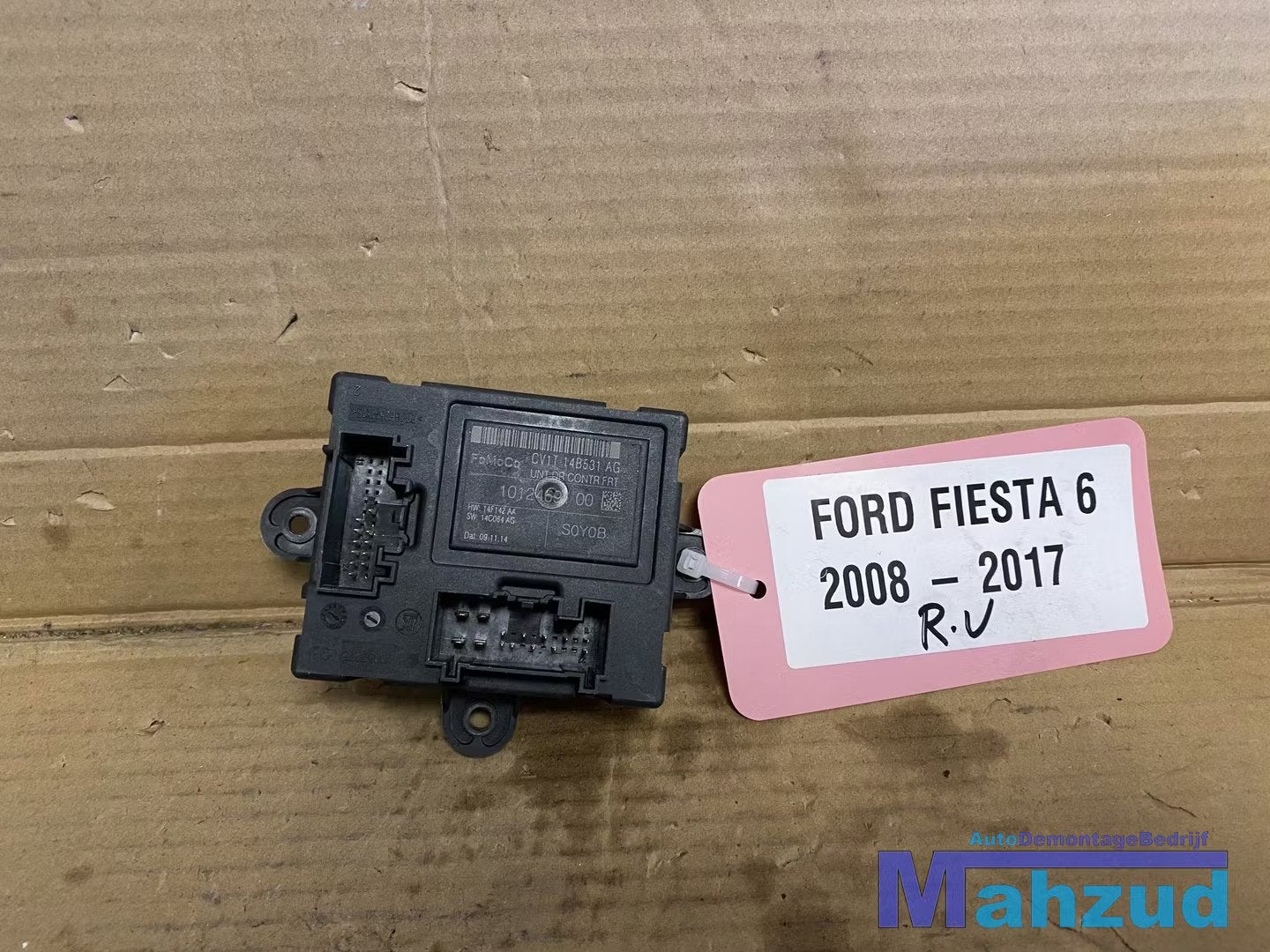 FORD FIESTA 6 Deur module rechts voor 2008-2017, Info@ford.com, Ford Motor Company, American Road 1
48126  Dearborn, Ford