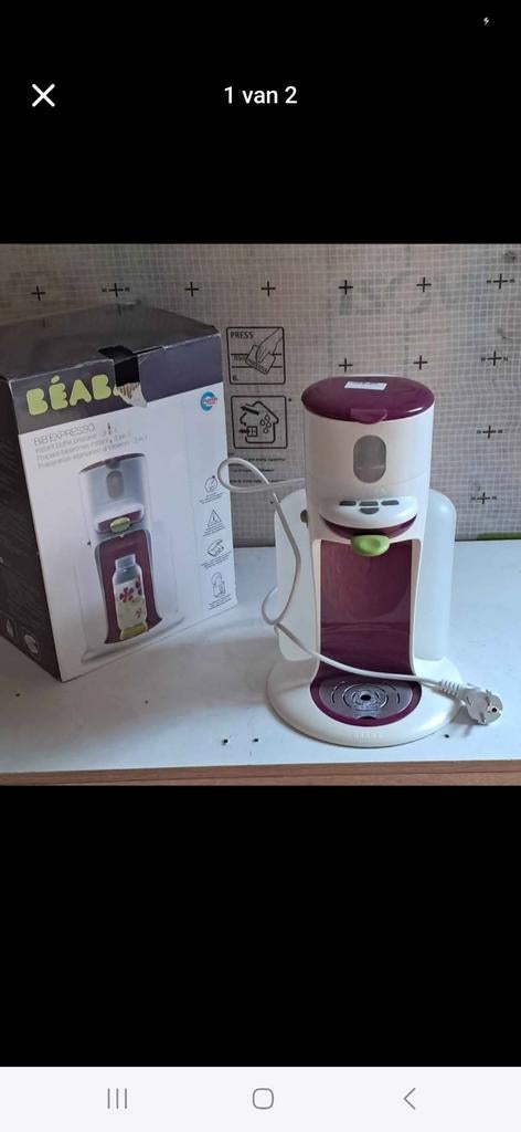 melkverwarmer, Ophalen