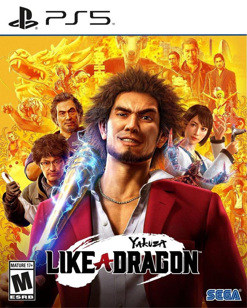 Yakuza like a dragon ps5, Ophalen