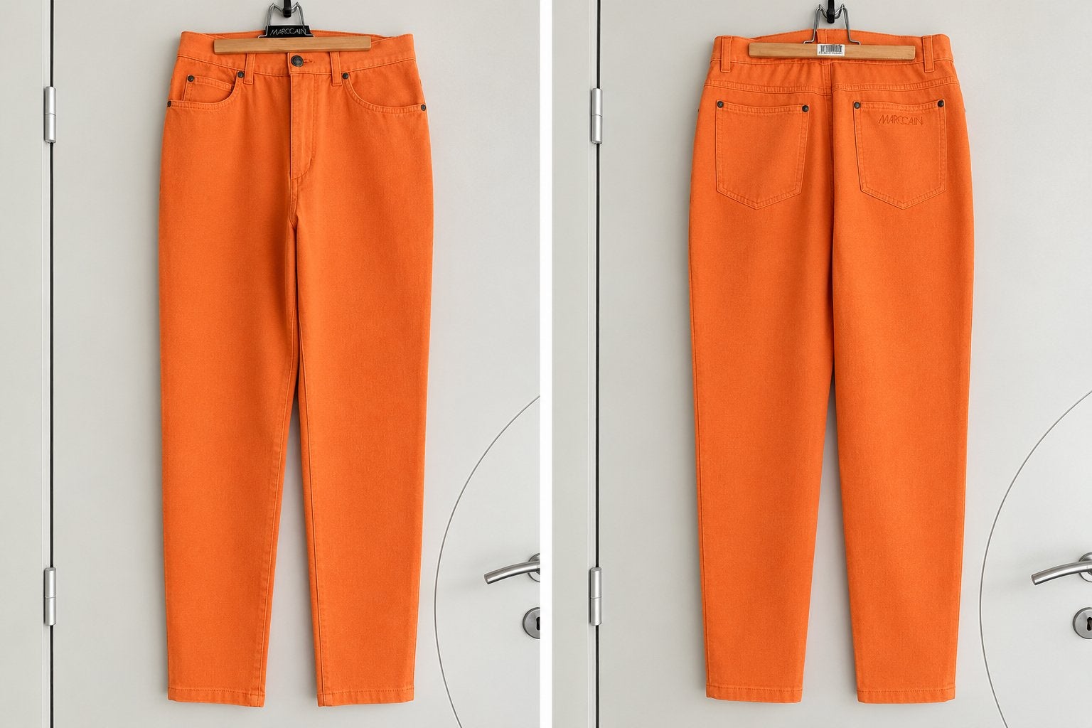 Oranje, zomerse broek, Enlèvement, Comme neuf, Orange