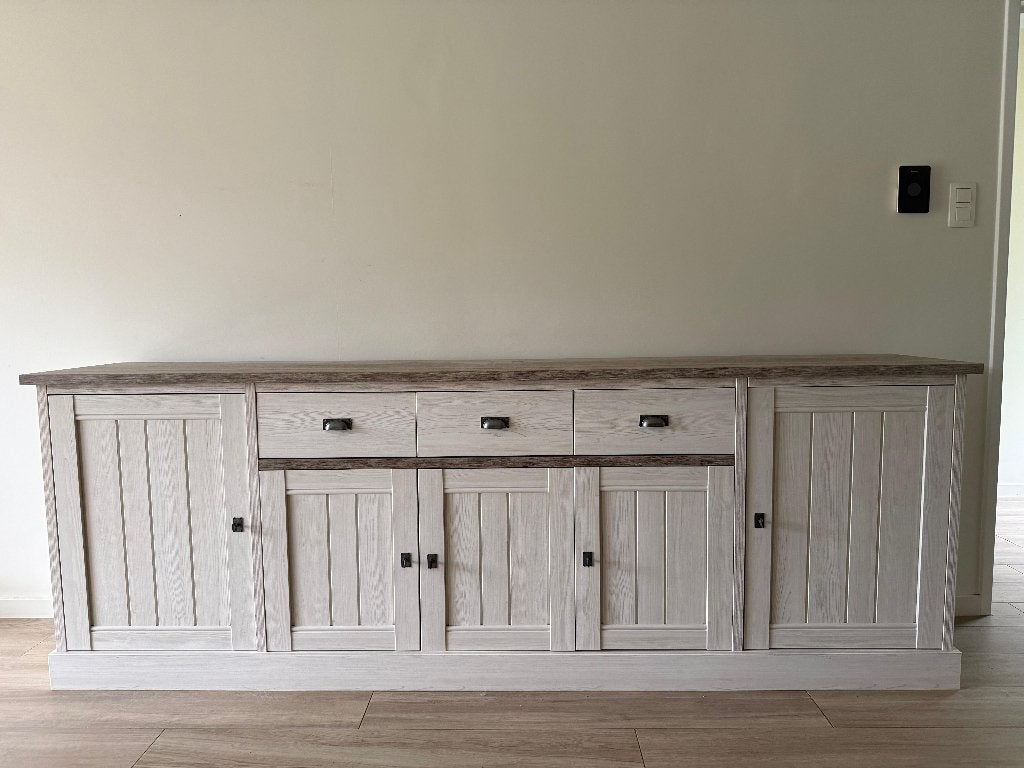 Dressoir meubel, Huis en Inrichting, Ophalen, 200 cm of meer, Cottage stijl, 25 tot 50 cm