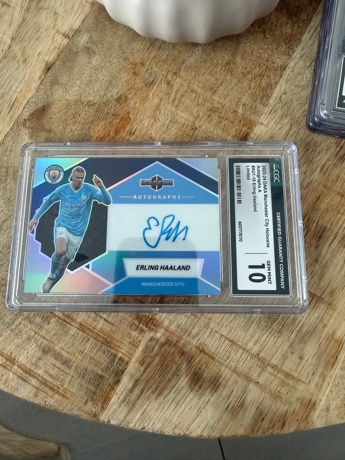 On-Card Autograph – DAKA Manchester City Ineffable 2023/24, Ophalen, Zo goed als nieuw