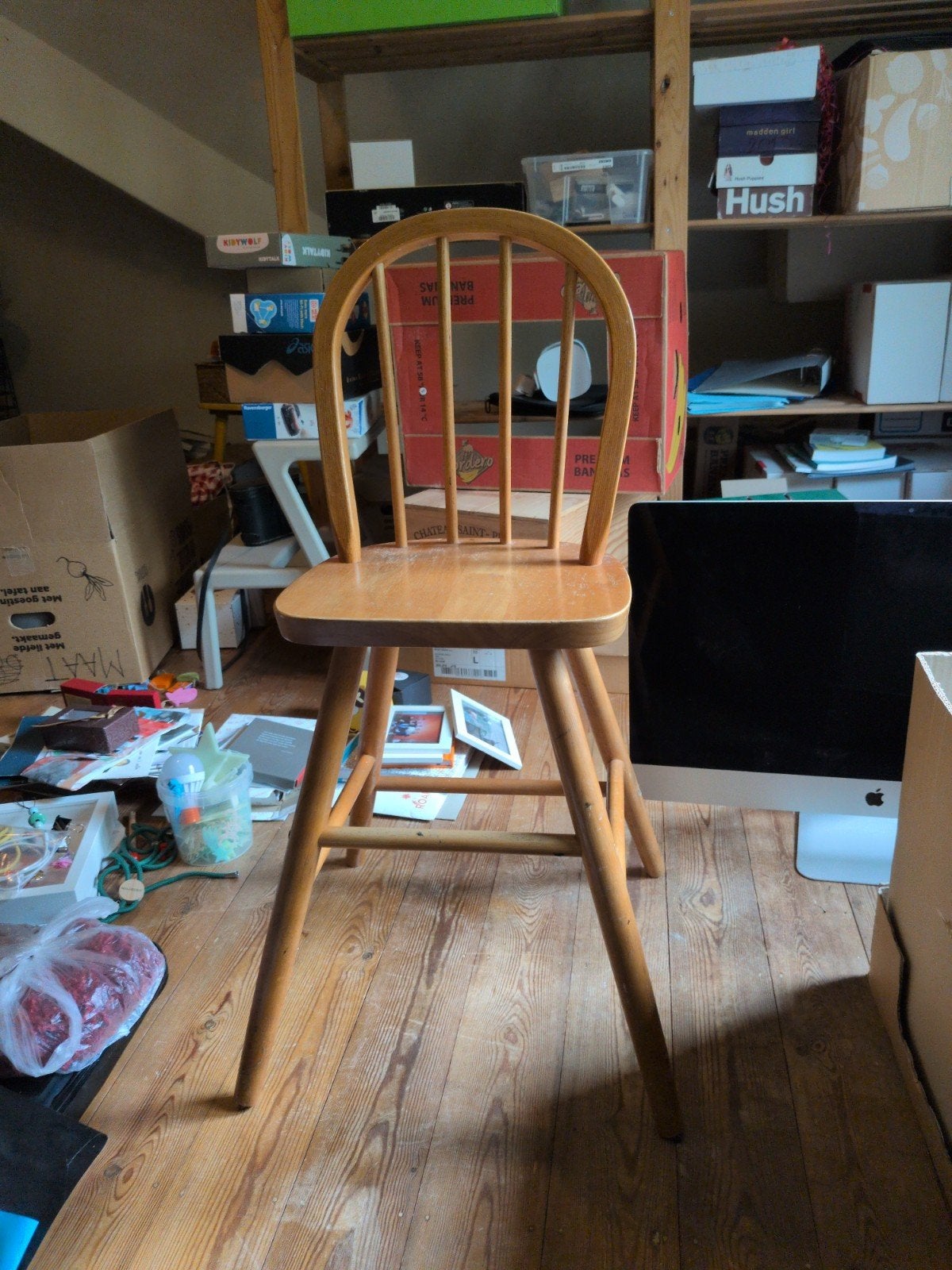kinderstoel Ikea, Ophalen