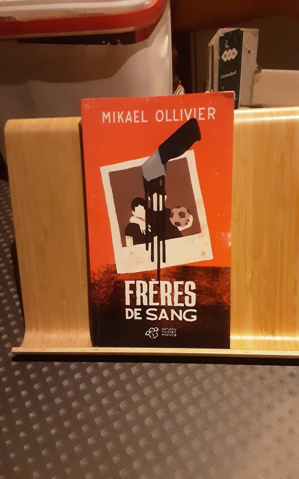 freres de sang boek, Boeken, Ophalen of Verzenden, Gelezen, Mikael ollivier, Fictie