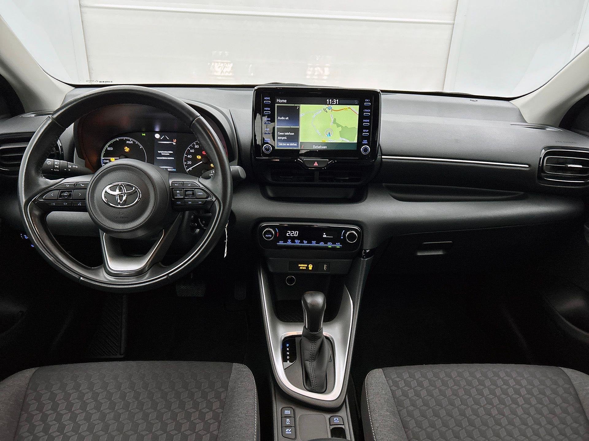 Toyota Yaris 1.5 VVT-i Hybrid 85kW e-CVT | Navigatie | Achte, Autos, Entreprise, 116 ch, 5 portes, 5 places