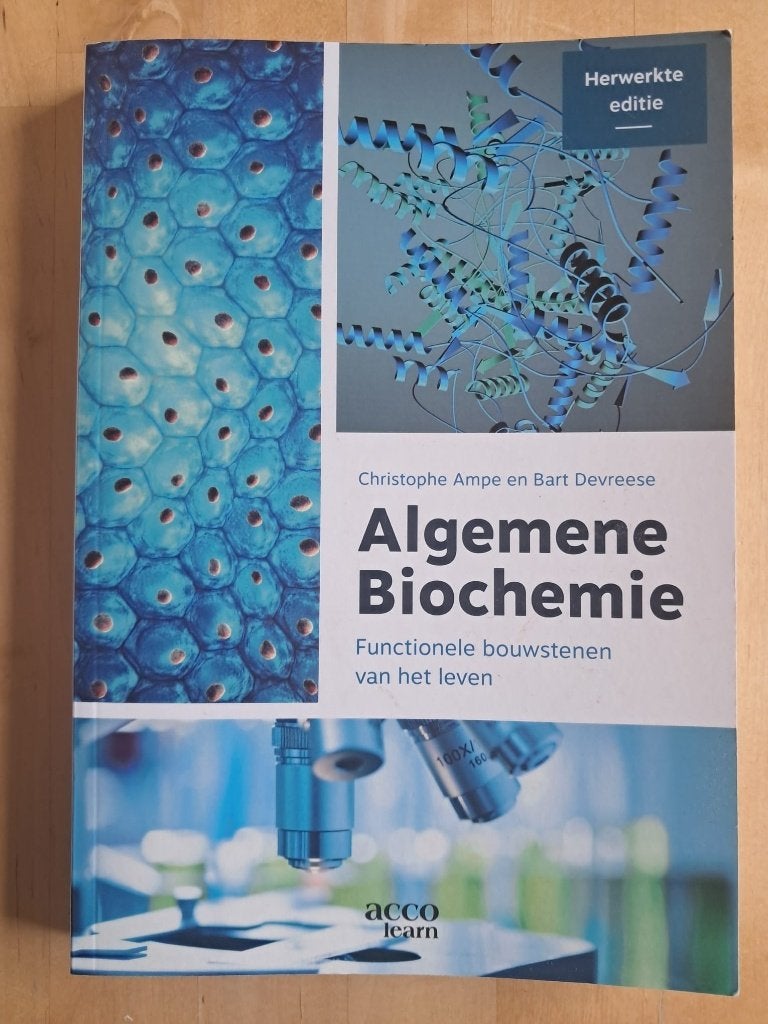 Algemene Biochemie: Functionele bouwstenen van het leven, Acco, Ophalen of Verzenden, Zo goed als nieuw, Natuurwetenschap