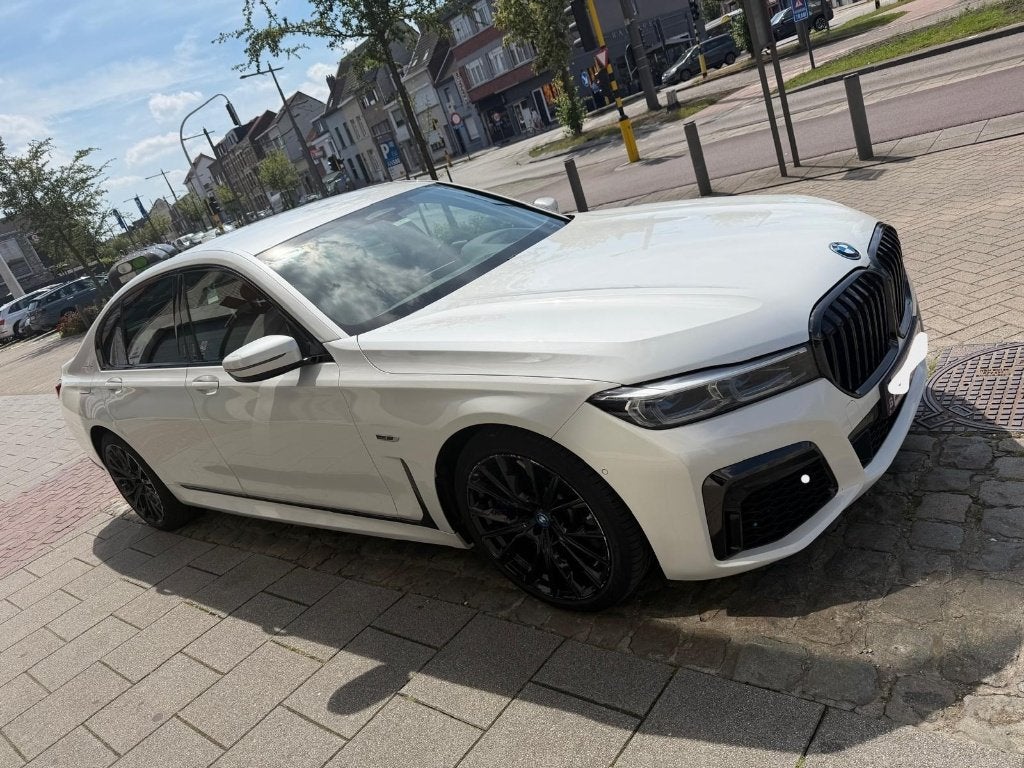 BMW 745e M Sportpakket Hybrid&benzin 2022 M Pack - 79000 km, Autos, Cuir, Achat, Euro 6, 0 kg