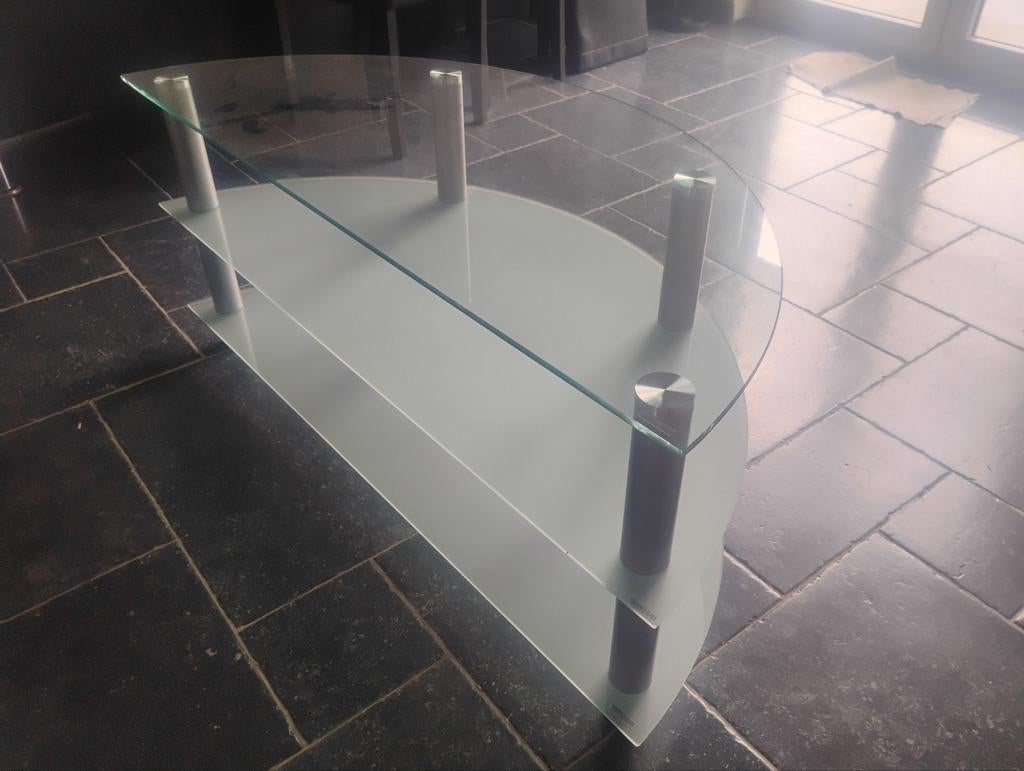 Meuble TV design, Maison & Meubles, Enlèvement, Verre