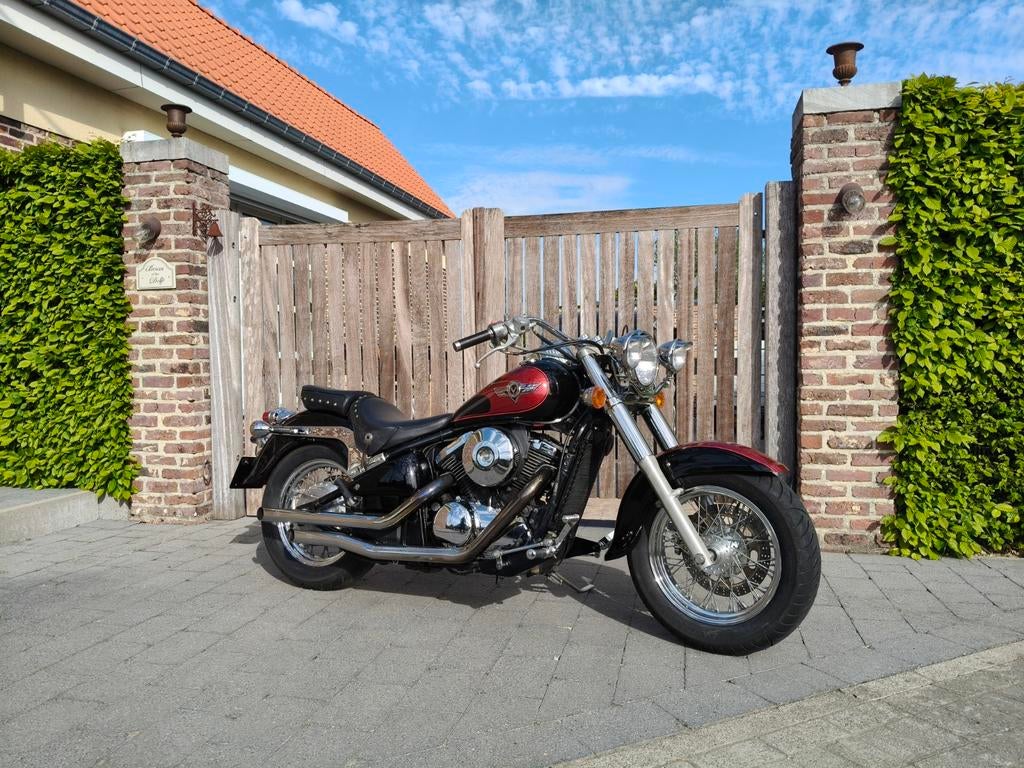 Mooie Kawasaki Vulcan vn800 classic, Motoren, Motoren | Kawasaki, Particulier, Chopper, meer dan 35 kW, 2 cilinders, Motorrijbewijs A