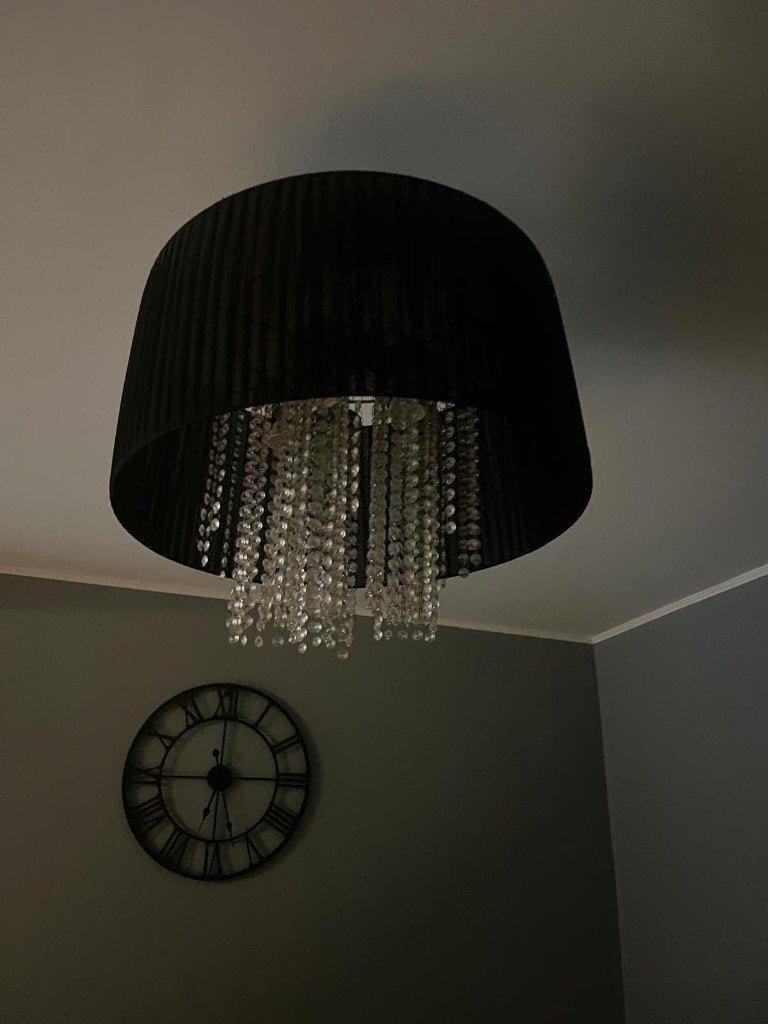 Lustre, Huis en Inrichting, Lampen | Kroonluchters, Ophalen, Zo goed als nieuw, Lustre moderne