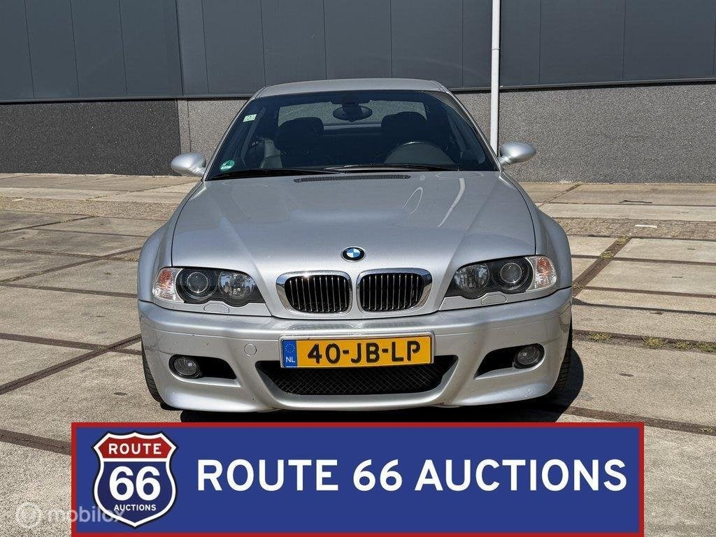 BMW M3 SMG | 2002 | Route 66 Auctions, Auto's, Gebruikt, Zwart, Bedrijf, Handgeschakeld