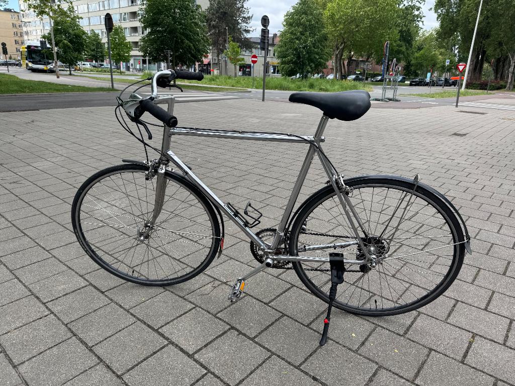 Fiets opgeknapt, Ophalen, Colnago
