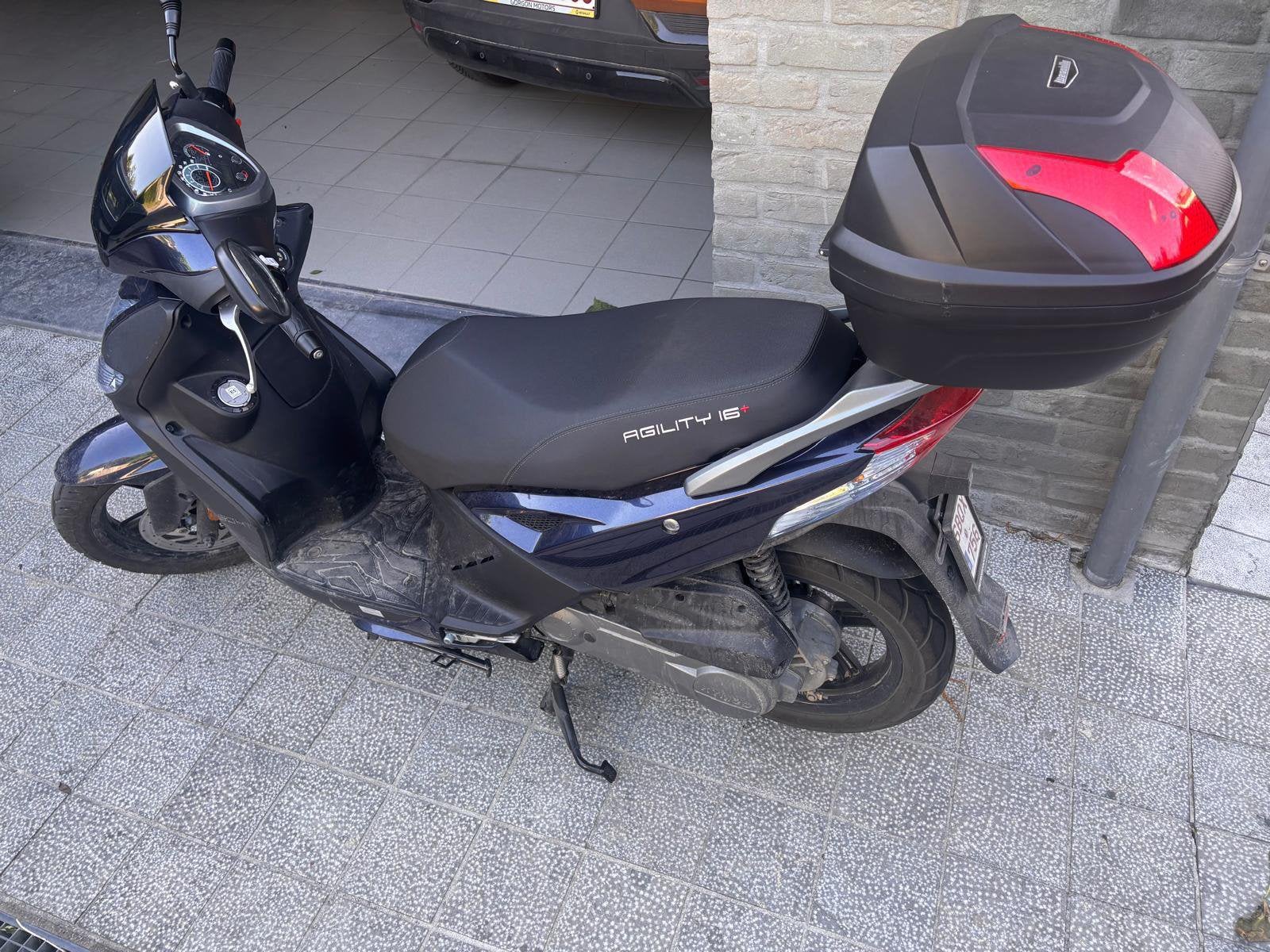 Kymco Agility 50cc, Fietsen en Brommers, Ophalen, 50 cc, Klasse B (45 km/u), Zo goed als nieuw
