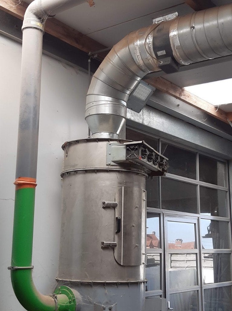 stofafzuiging met 6 ventilatoren en toebehoren, Nieuwbouw of Opbouw