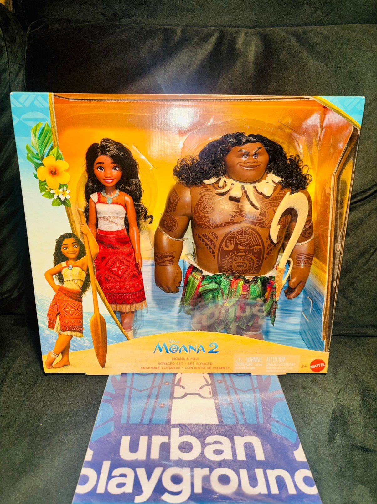 Coffret de jouets Mattel Moana 2 Moana & Maui Voyager Set, Enlèvement ou Envoi, Neuf