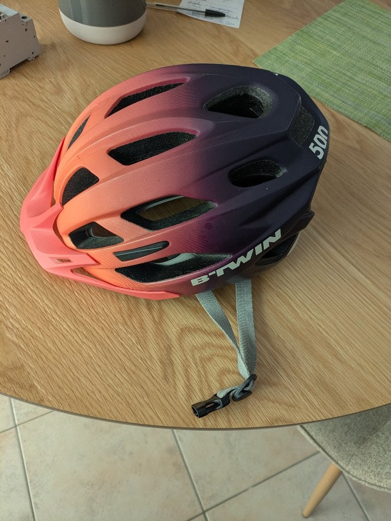 Fietshelm, Ophalen, Gebruikt, Dame, BTWIN