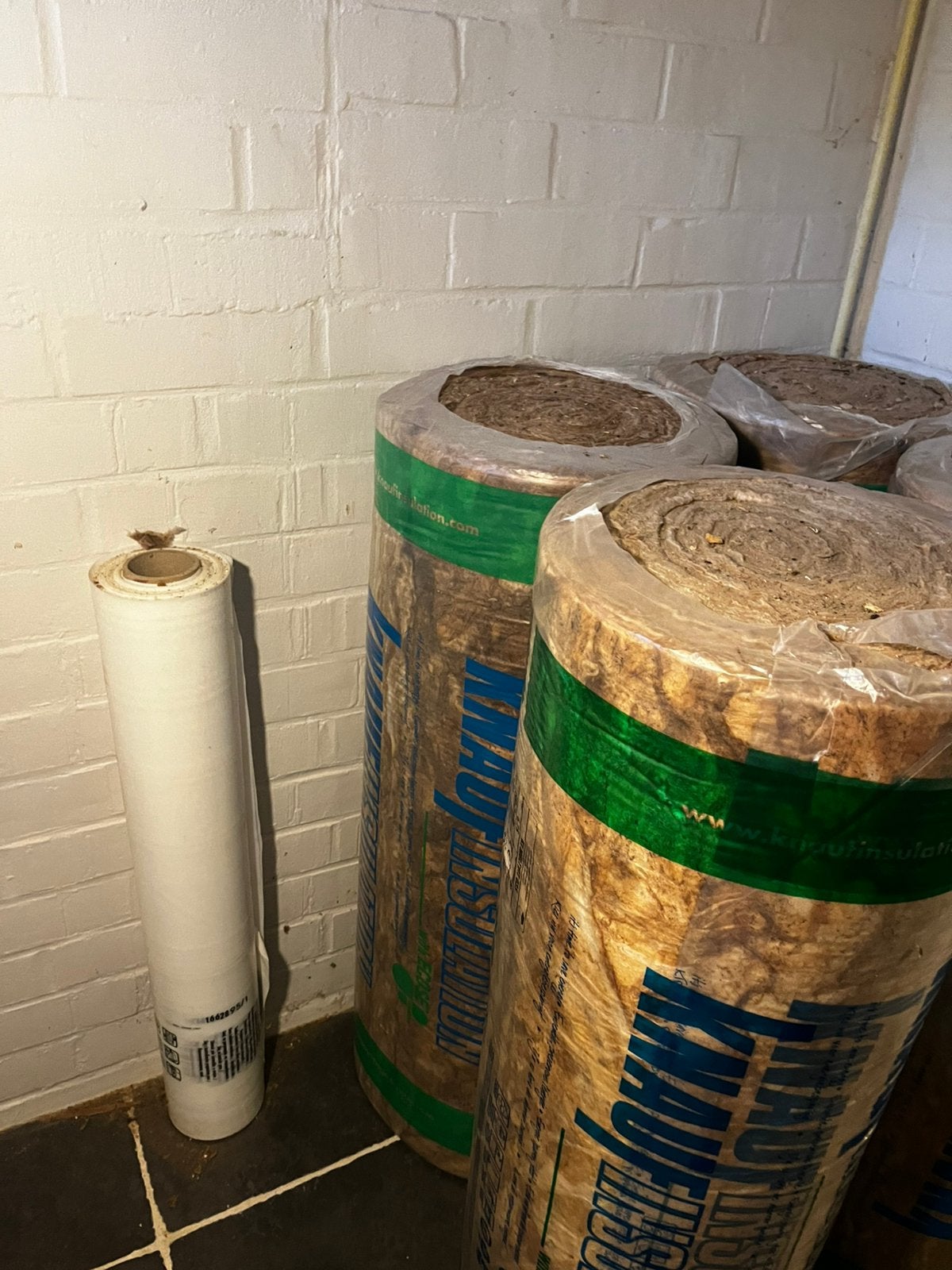 5 rouleaux isolants Knauf, 22cm, demi-rouleau de pare-vapeur, Bricolage & Construction, Isolation & Étanchéité, Enlèvement, 12 cm ou plus