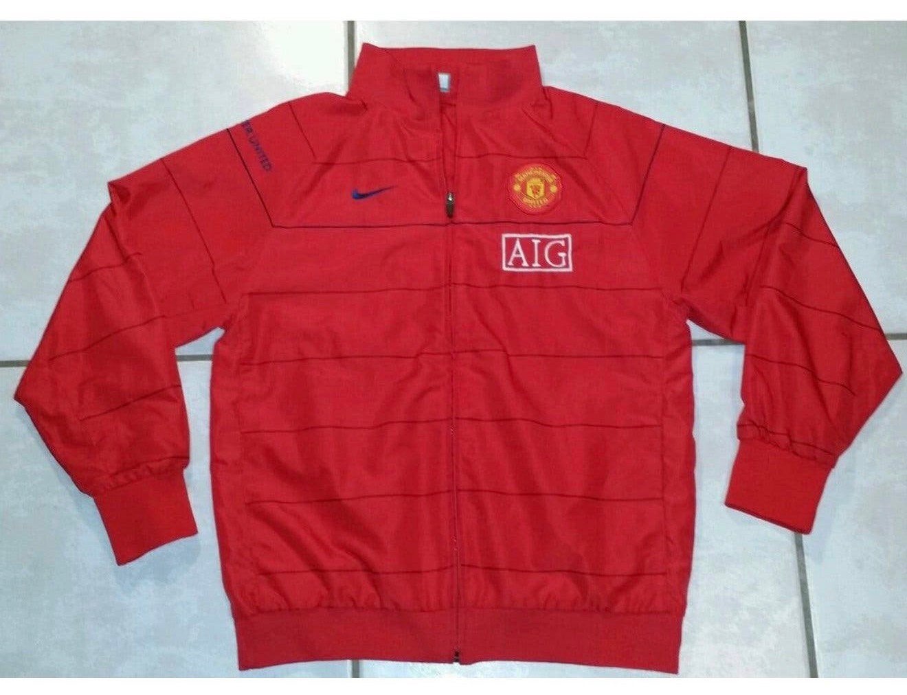 Veste de survêtement Nike Manchester United 2008-09 - rare !, Enlèvement ou Envoi, Comme neuf, Maillot
