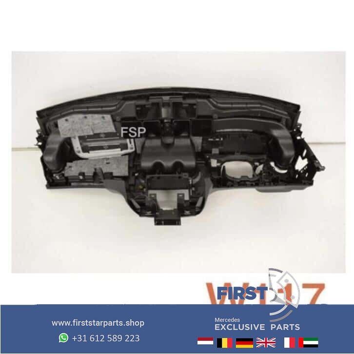 W117 CLA Dashboard + airbags Set Mercedes 2013-2018 zwart 45, Auto-onderdelen, Dashboard en Schakelaars, Gebruikt, -, Ophalen of Verzenden