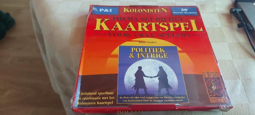 kaartspel geheel seal Catan Politiek en Intrige 999 games, Hobby en Vrije tijd, Een of twee spelers, Ophalen of Verzenden, Nieuw