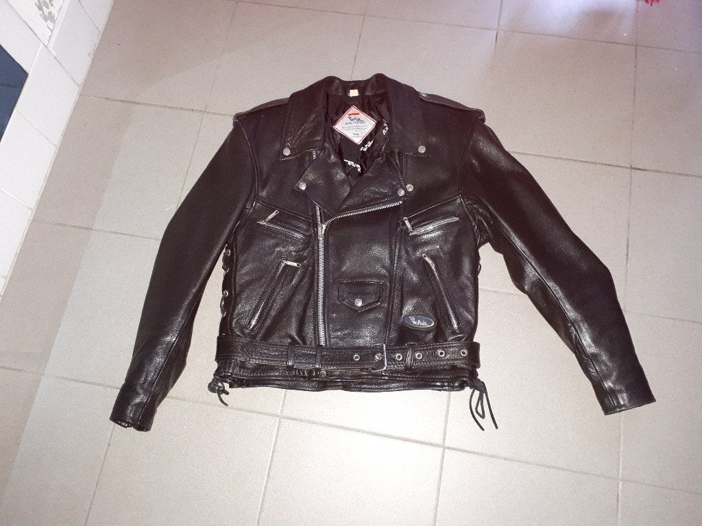 lederen motobroek en -vest Richa, Seconde main, Femmes, Pantalon | cuir, Richa