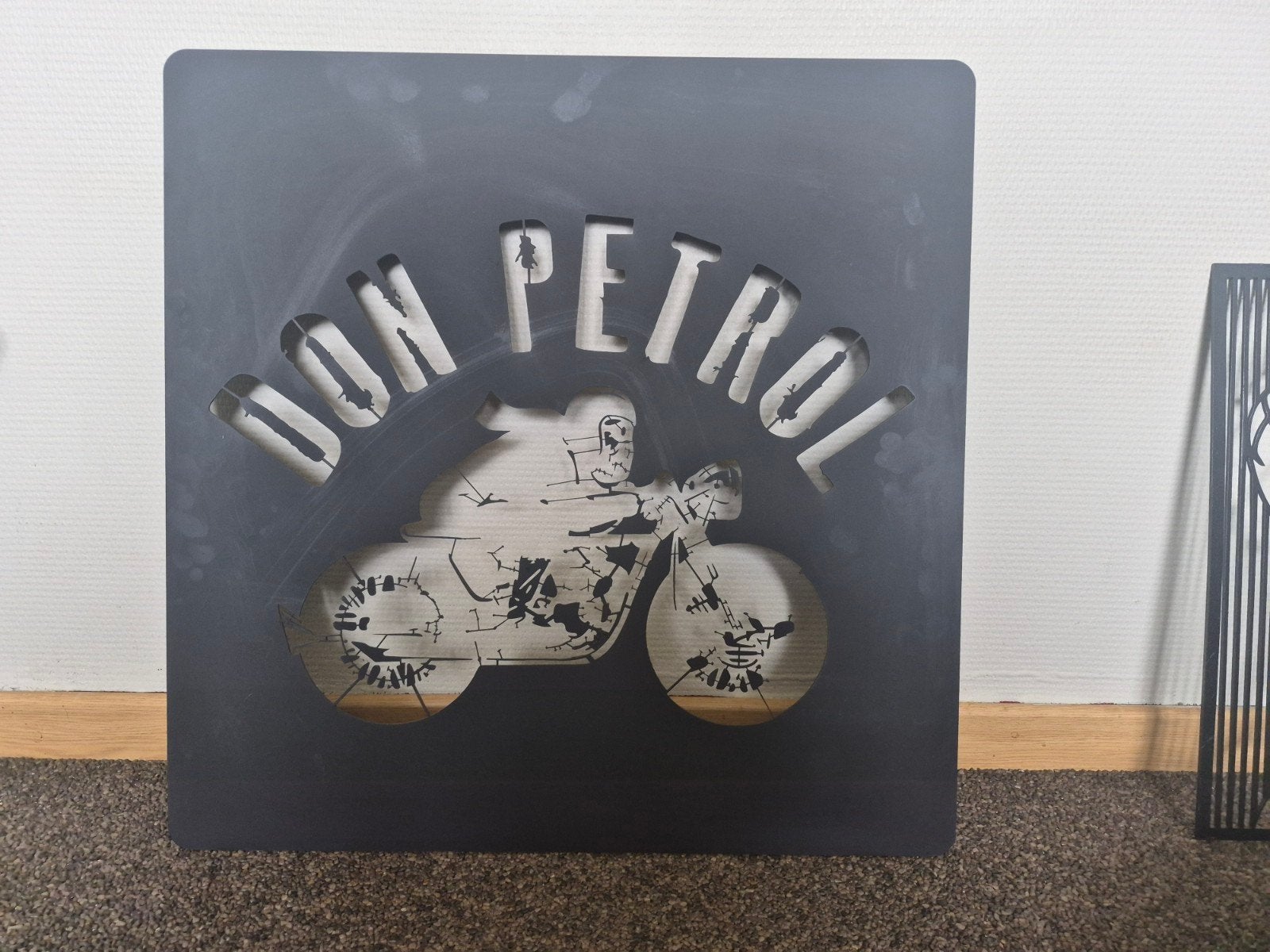 metalen muur decoratie, Ophalen