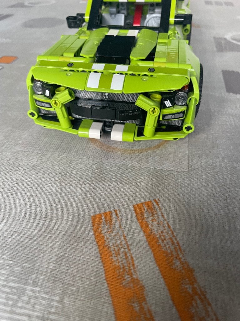 Voiture Mustang d'ingénierie Lego, Lego, Ensemble complet, Comme neuf, Enlèvement