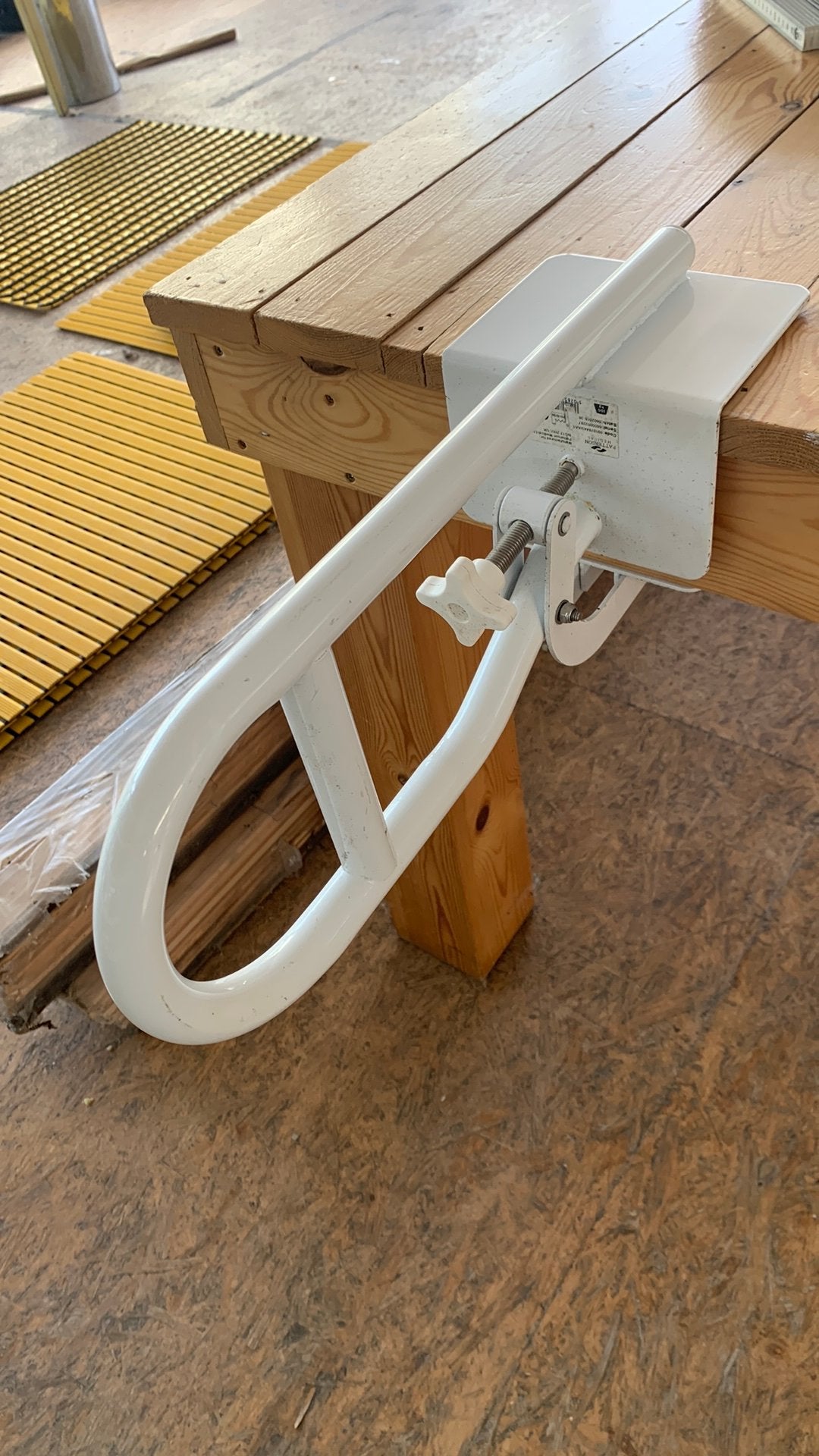 Support de rebord de baignoire en métal robuste, Enlèvement, Comme neuf