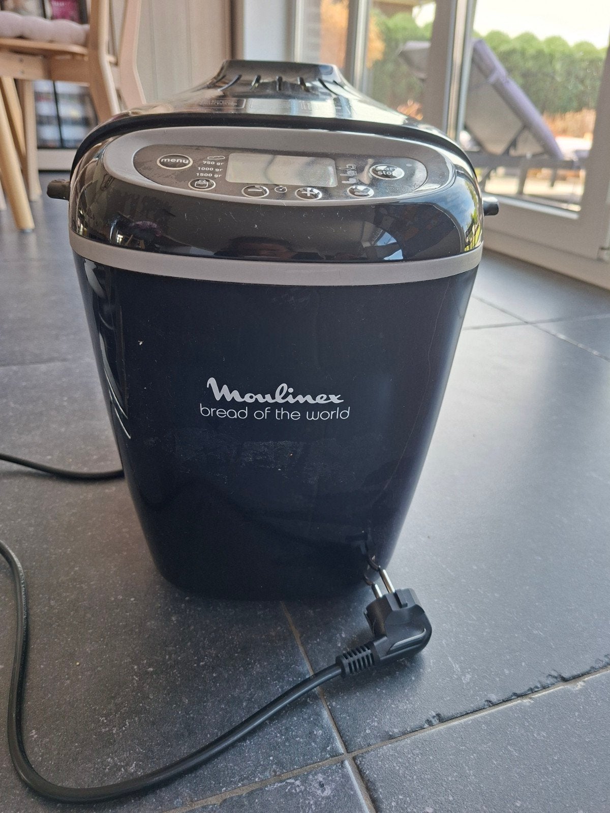Broodbakmachine Moulinex, Enlèvement, Utilisé, Avec minuteur, Fenêtre transparente