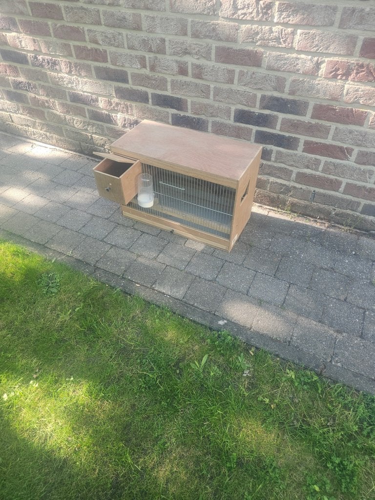 Vogelkooi - Hout, Ophalen, Gebruikt, Hout, Vogelkooi
