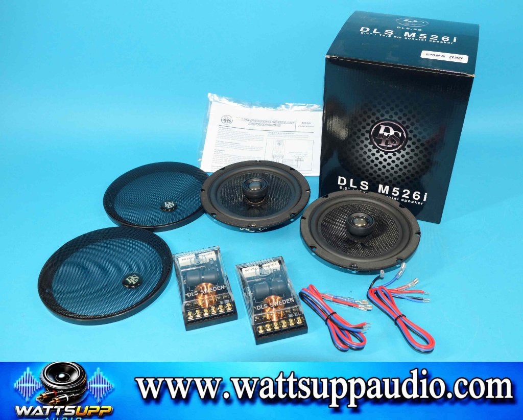 DLS M526i Coaxial speakers 6.5'' / 16.5cm / Auto Speakers, Auto diversen, Ophalen of Verzenden, Zo goed als nieuw