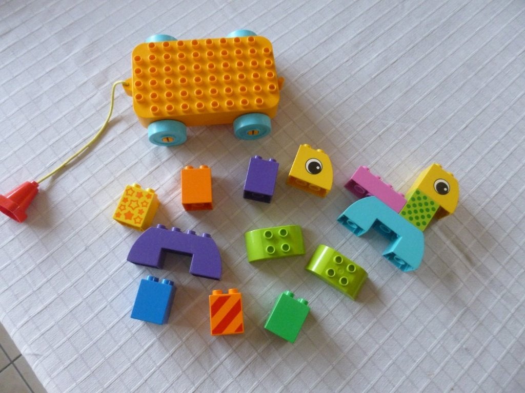 Duplo 10554 Peuter Bouwen en Rijden, Ophalen of Verzenden, Duplo