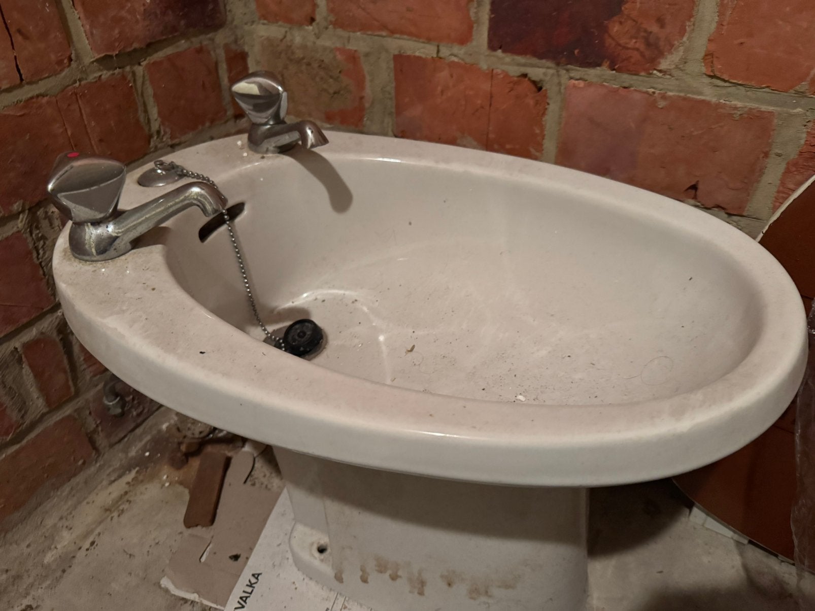Bidet, Enlèvement, Utilisé