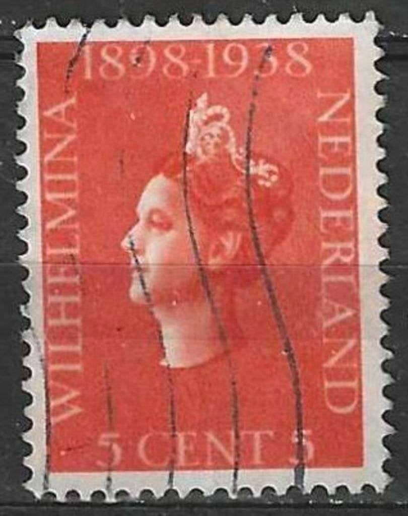 Pays-Bas 1938 - Yvert 310 - Reine Wilhelmine (ST), Envoi, Affranchi