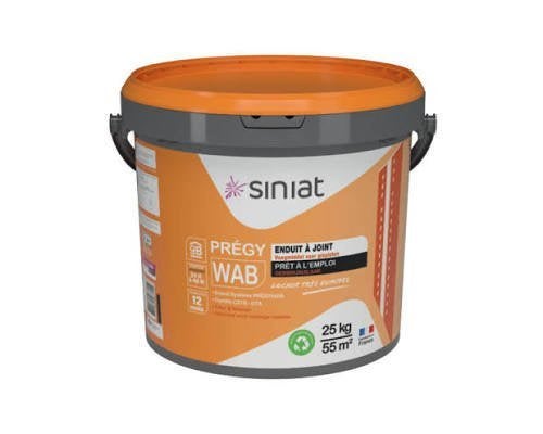 Siniat prégywab voegmiddel (pleister), Doe-het-zelf en Bouw, Isolatie en Afdichting, Ophalen, Nieuw, Overige materialen, 15 m² of meer
