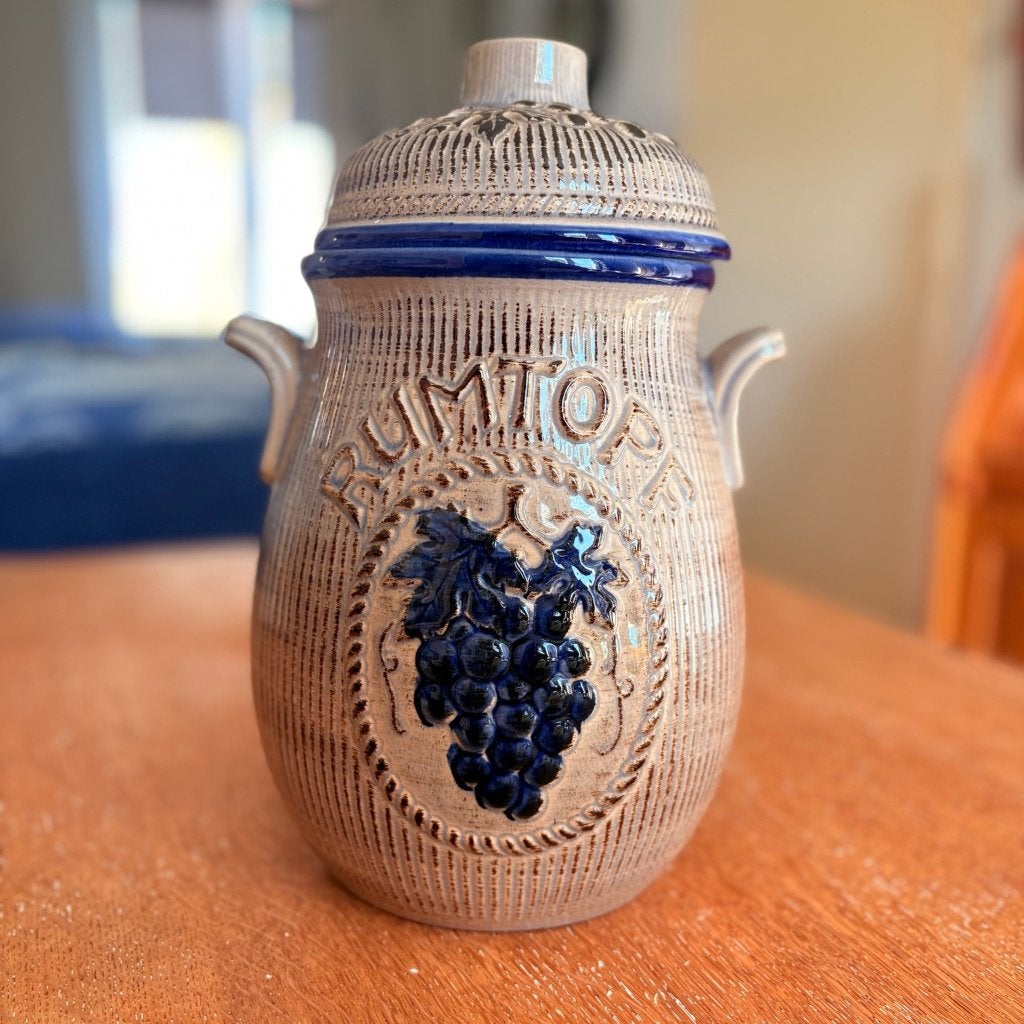 Pot à rhum vintage RUMTOPF – W-Germany – Céramique, Ophalen of Verzenden