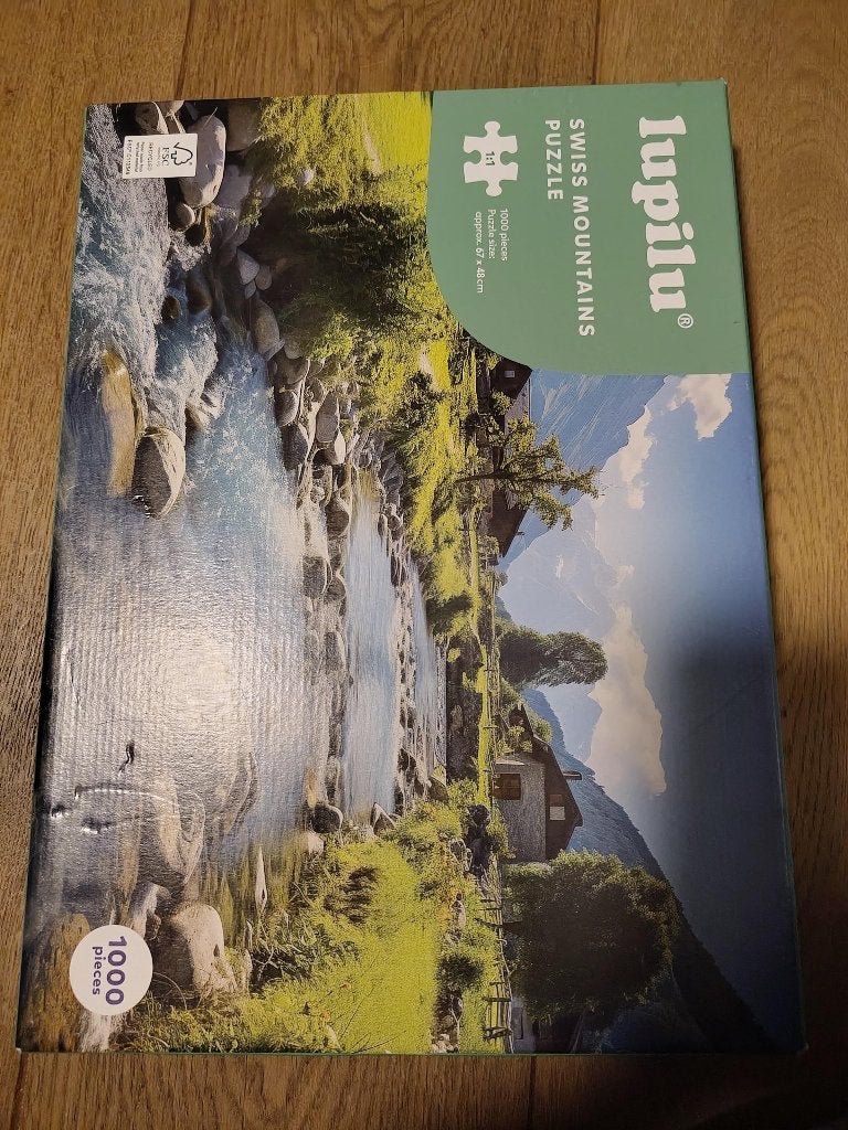 puzzel rivier 1000 stukken, Enlèvement, 500 à 1500 pièces, Neuf, Puzzle