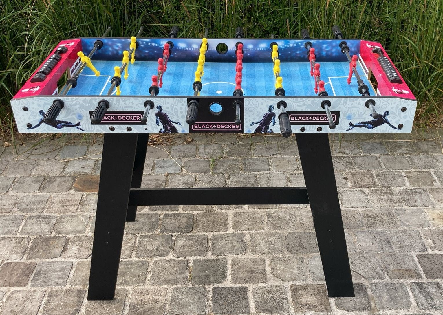 Black & Decker voetbaltafel (Kickertafel) Rode Duivels, Enfants & Bébés, Jouets | Tables de football, Enlèvement, Utilisé