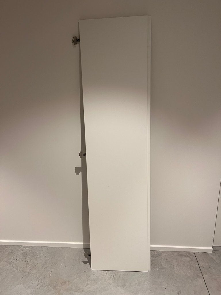 kastdeur met scharnieren wit-Vikanes IKEA-50x195 (1st), Ophalen, 50 tot 100 cm, Zo goed als nieuw, 150 tot 200 cm
