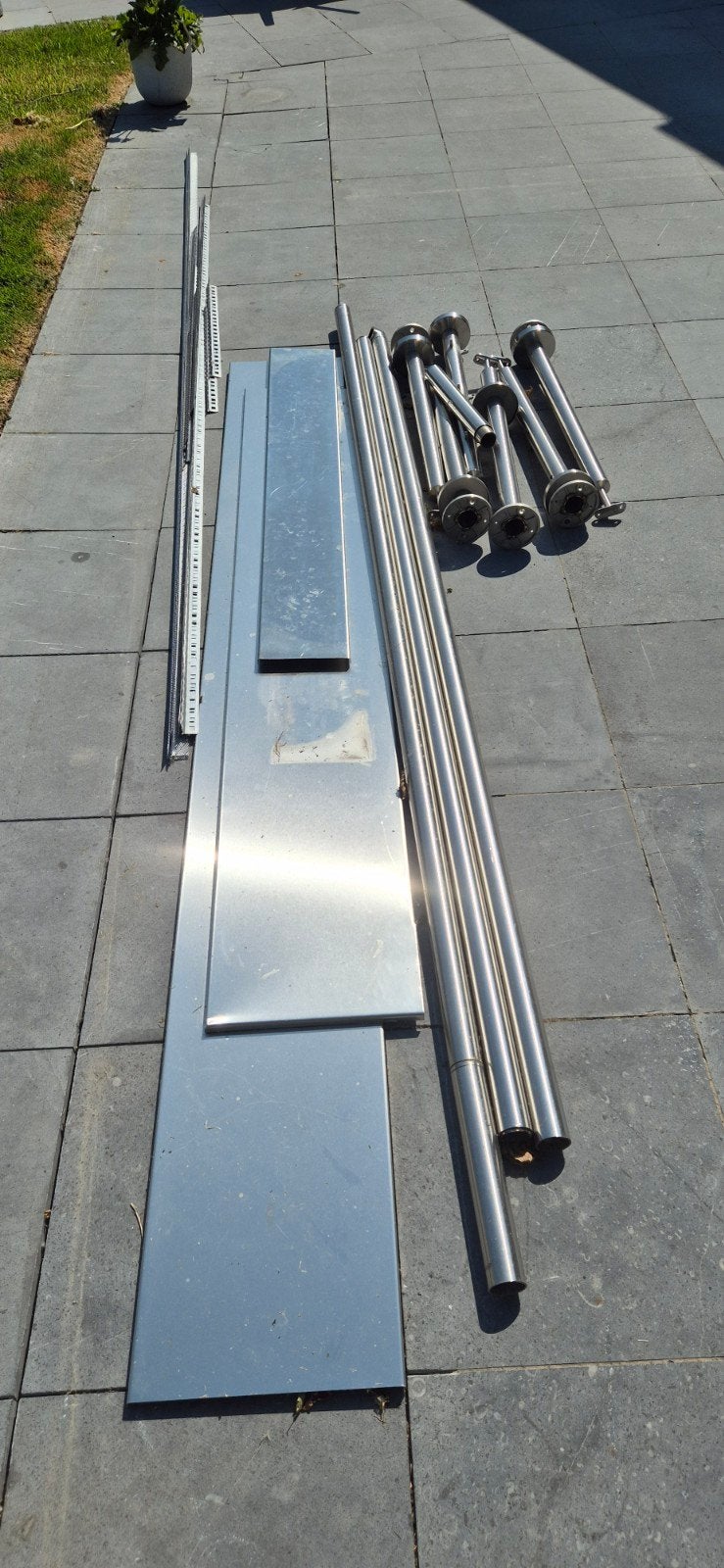 Inox, af te halen mits vergoeding., Bricolage & Construction, Métaux, Enlèvement