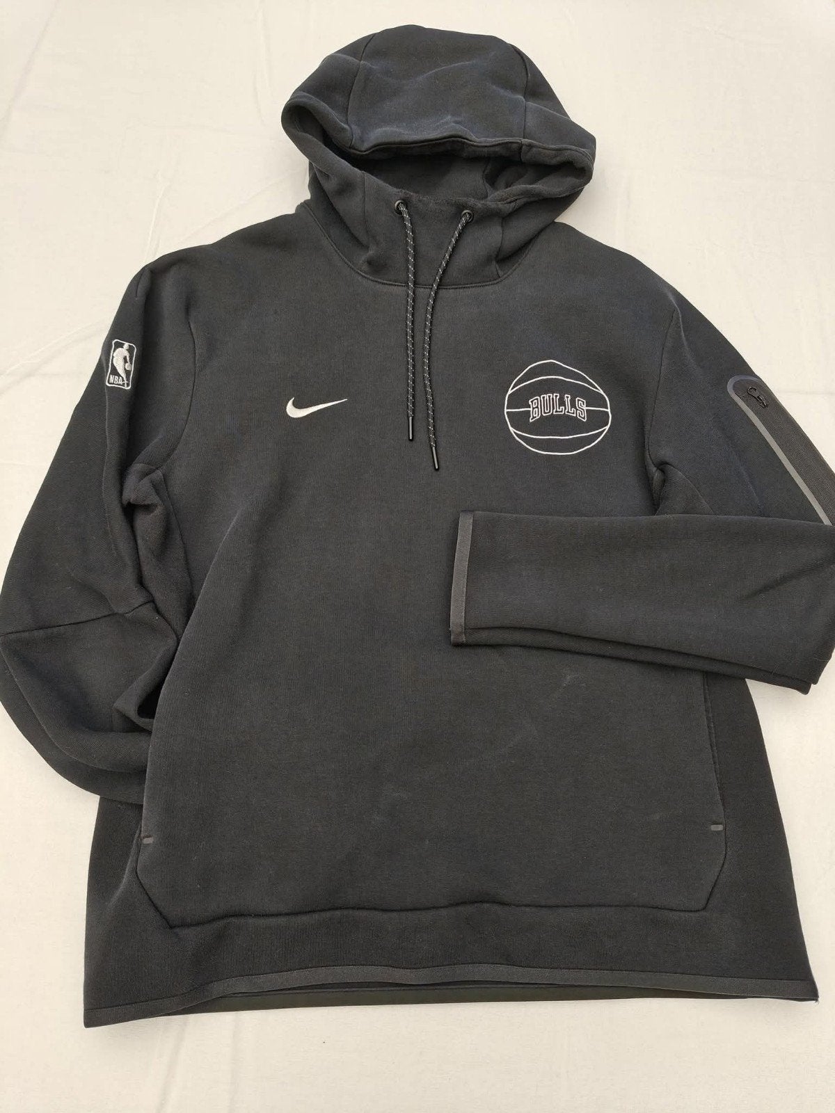 Nike NBA Chicago Bulls Hoodie Noir Taille M, Kleding | Heren, Truien en Vesten, Ophalen of Verzenden, Zo goed als nieuw, Zwart