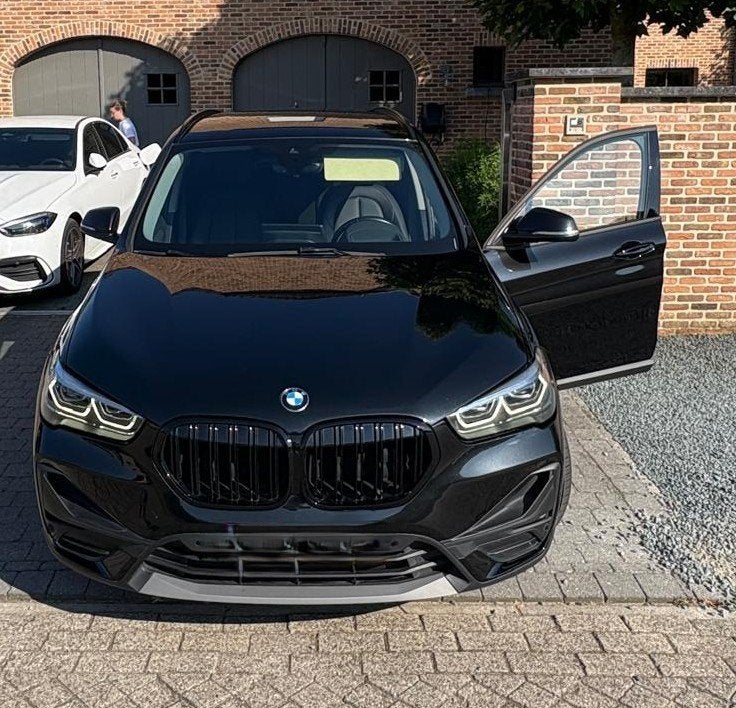 BMW X1 Hybride X25e, Auto's, BMW, 1820 kg, Zwart, Leder, SUV of Terreinwagen
