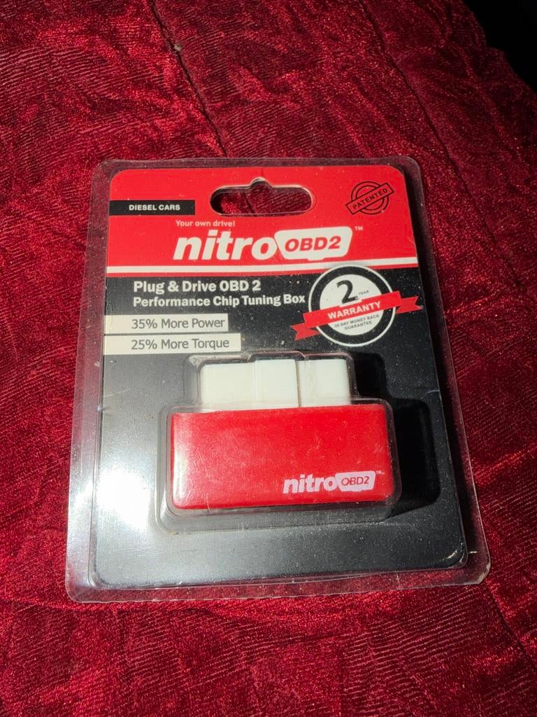 Nitro OBD2, Audio, Tv en Foto, Fotografie | Accu's en Batterijen, Ophalen, Zo goed als nieuw