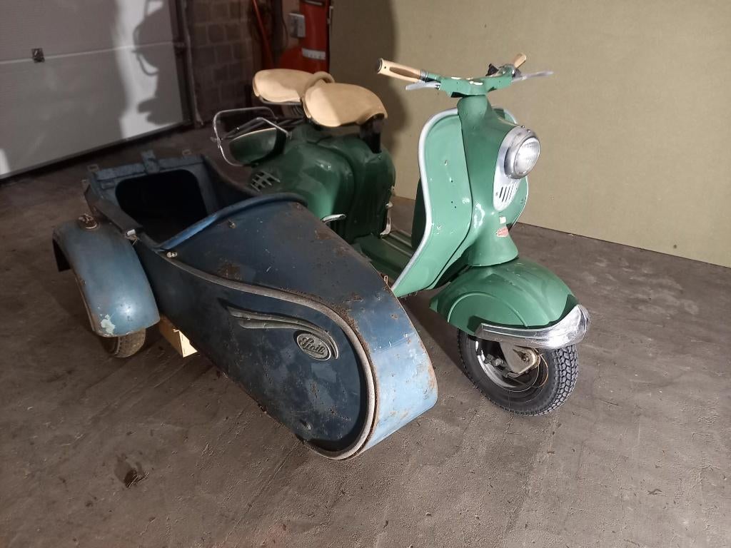 ZIJSPAN STEIB TR 200 SCOOTER, Motos, Motos | Side-cars