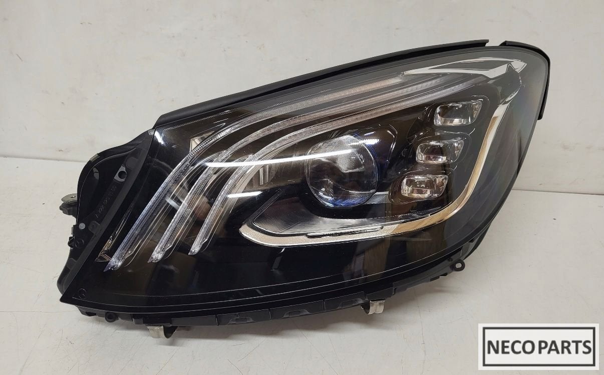 S KLASSE W222 FACELIFT MULTIBEAM LED KOPLAMP NIGHT VISION, Utilisé, -, -, Enlèvement ou Envoi