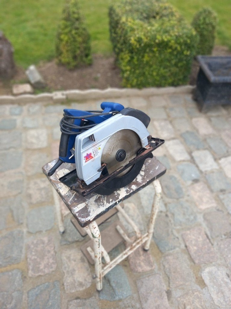 cirkelzaag, Enlèvement, Utilisé, Scie circulaire, Powerplus