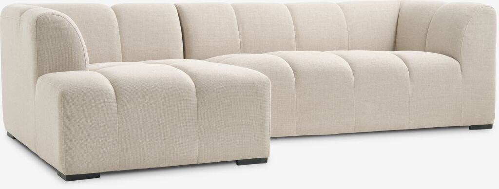Canapé tissu beige, Maison & Meubles, Enlèvement, Comme neuf